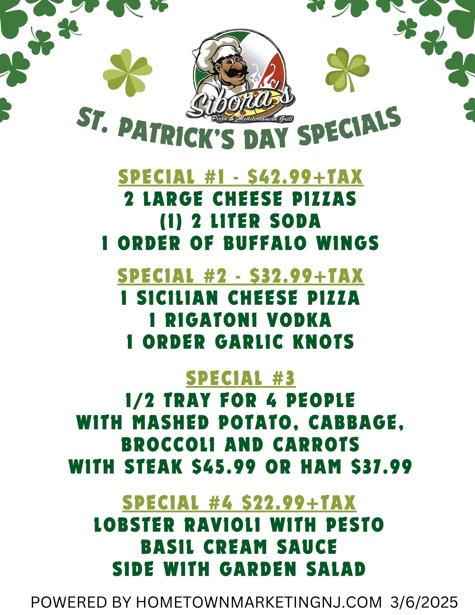 Siboras St Patricks 2025